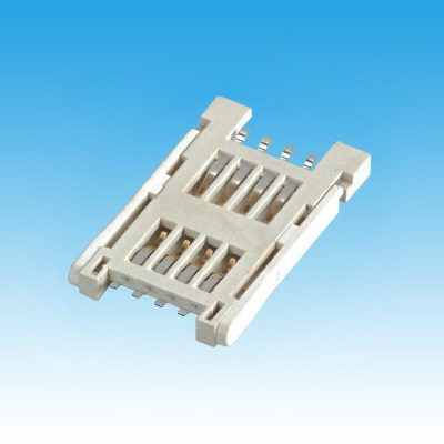 PH SIM 8P 翻盖卡座 F款