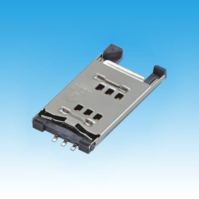 PH SIM 6P 铁壳卡座 E款