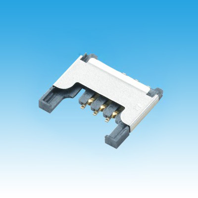 PH SIM 6P 铁盖 短卡座 B款